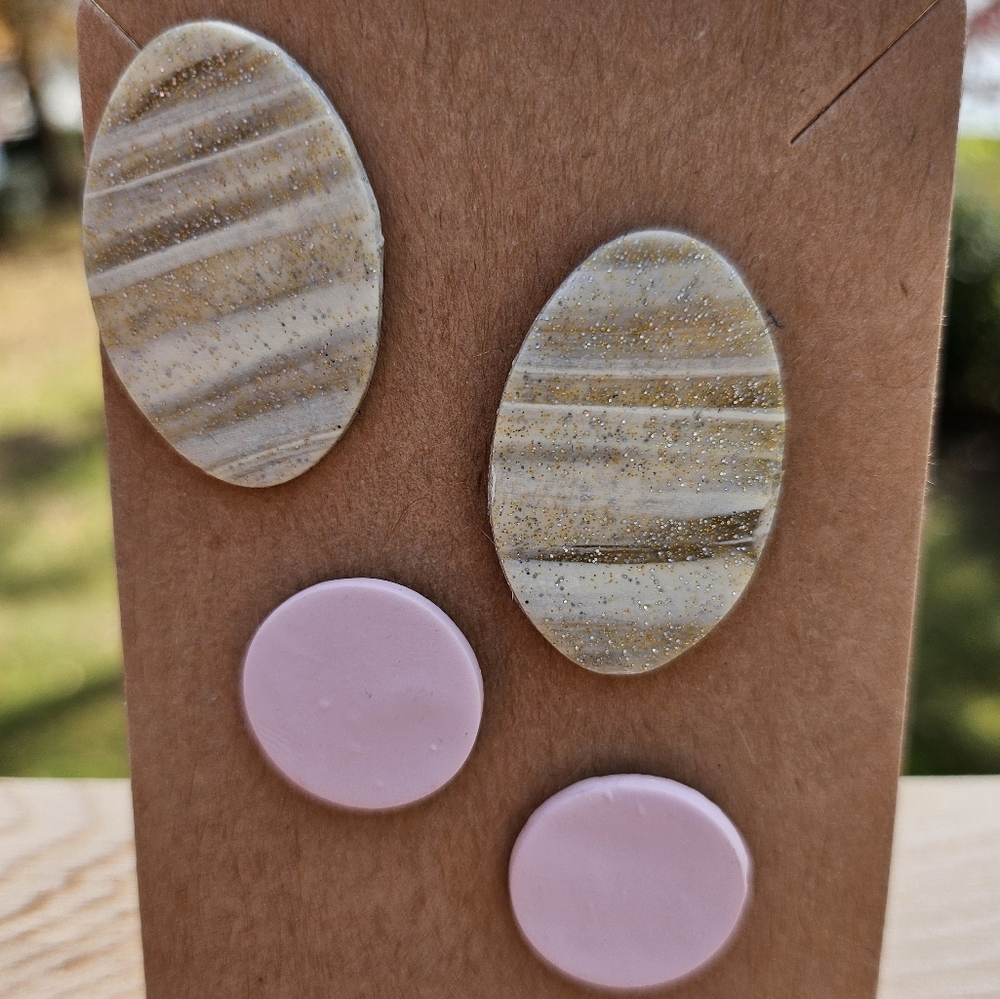 Affordable Handmade Polymer Clay Earrings